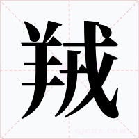 羢字笔顺动画