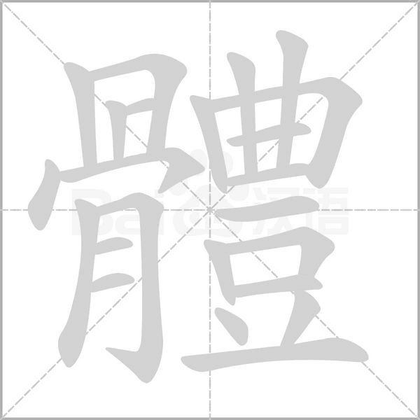 體字笔顺动画