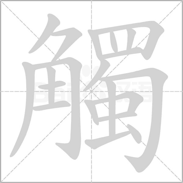 觸字笔顺动画