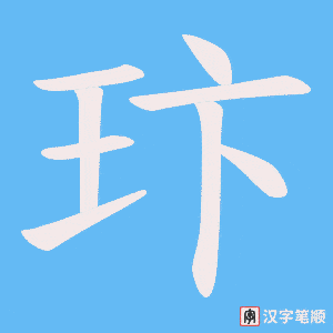 玣字笔顺动画